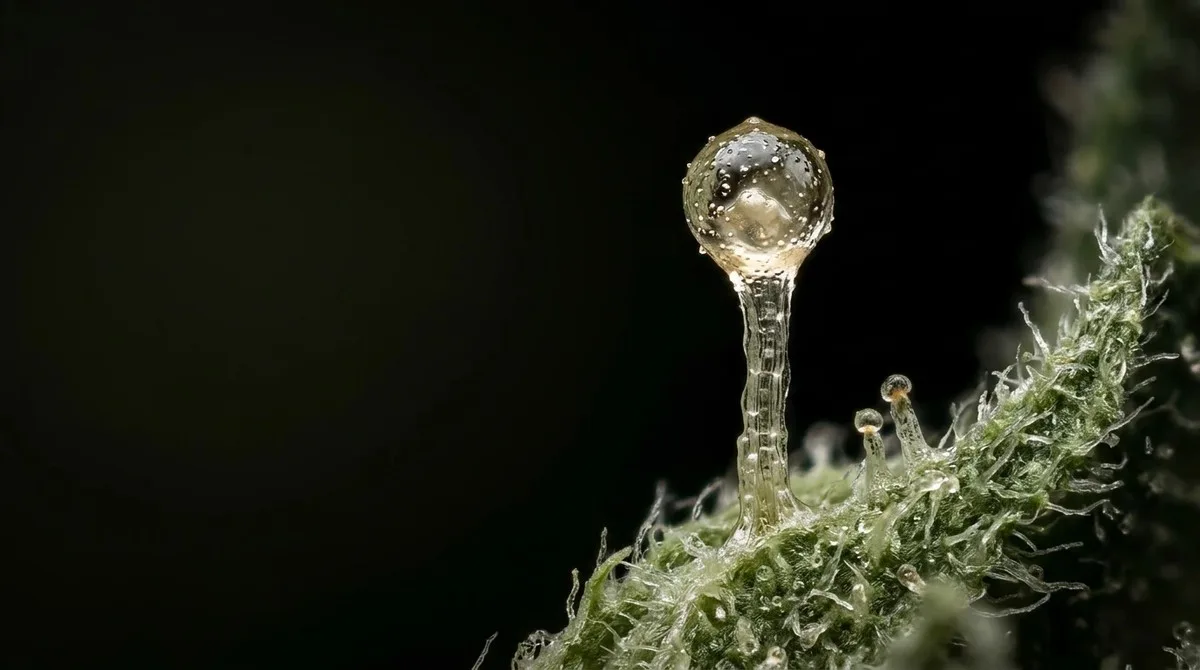 Makroaufnahme, Trichome